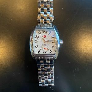 Gorgeous Michele mini urban watch- stainless steel